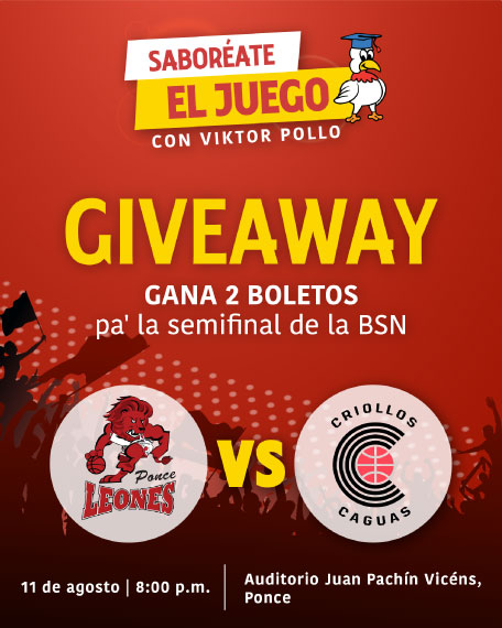 social media post announcing a giveaway for BSN tickets